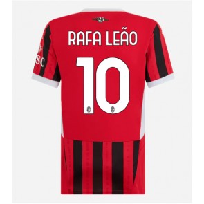 Billiga AC Milan Rafael Leao #10 Hemmatröja Dam 2024-25 Kortärmad